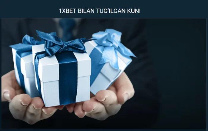 1xbet tugilgan kun bonus 1xbet bonus tugilgan kun