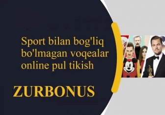 Sport Bilan Bog'liq Bo'lmagan Voqealarga Pul Tikish