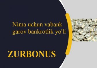 Nima Uchun Vabank Garov Bankrotlik Yo'li