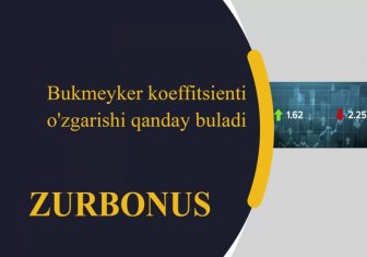 Bukmeyker Koeffitsienti O'zgarishi Qanday Buladi