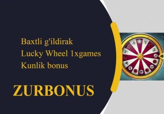 Baxtli G'ildirak 1xBet Lucky Wheel 1xgames Bonus