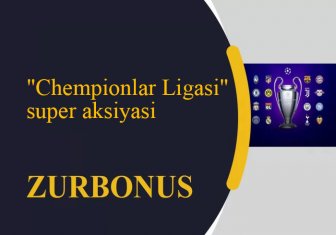 1xBetdan "Chempionlar Ligasi" Super Aksiyasi