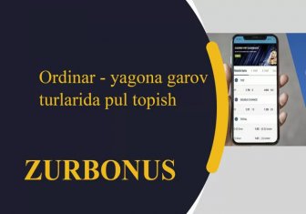 Ordinar - Yagona Garov Turlarida Pul Topish