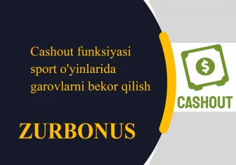 Cashout Funksiyasi - Sport O'yinlarida Garovlarni Bekor Qilish