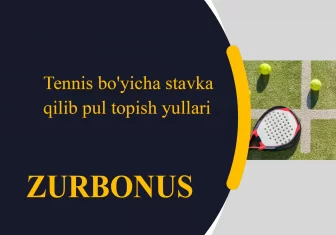 Tennis Bo'yicha Stavka Qilib Pul Topish Yullari