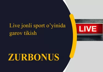 1xbet Live Jonli Sport O’yinida Garov Tikish