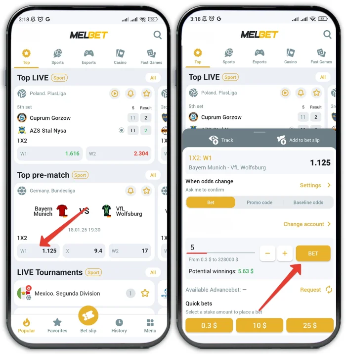 Melbet sports betting online How to bet on sports in Melbet