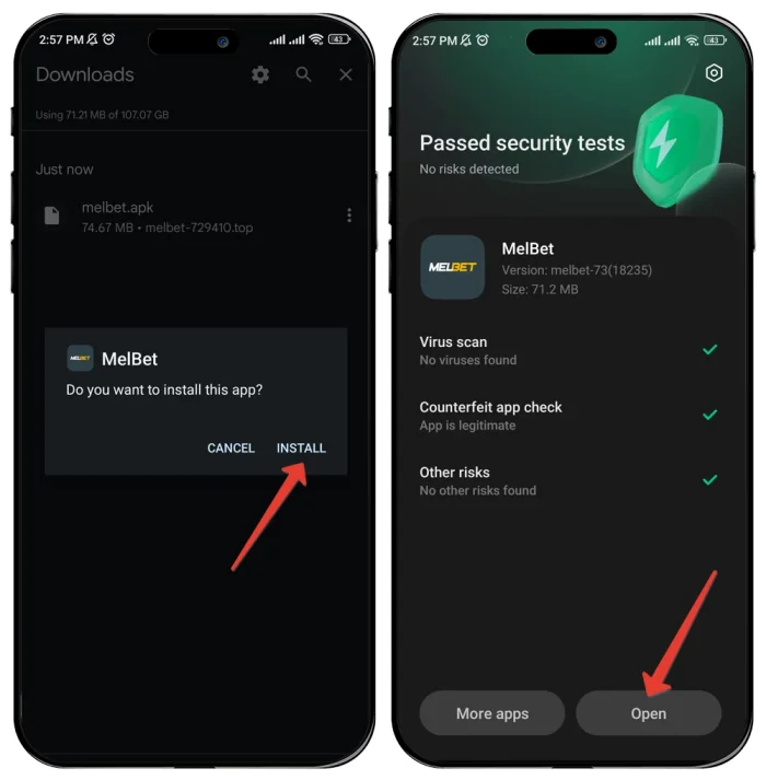 Melbet app for android - download & install