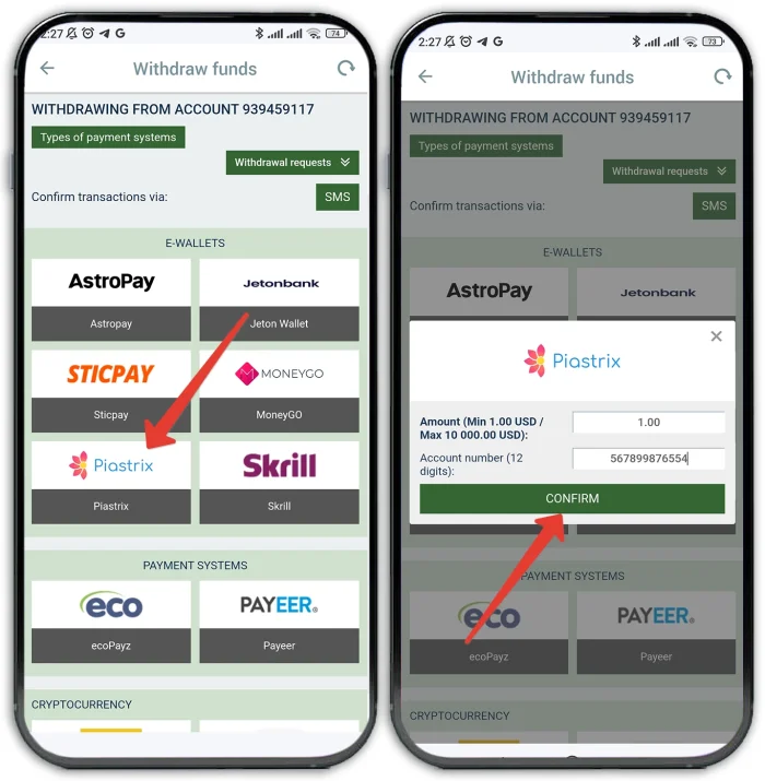 How to withdraw money in Melbet
